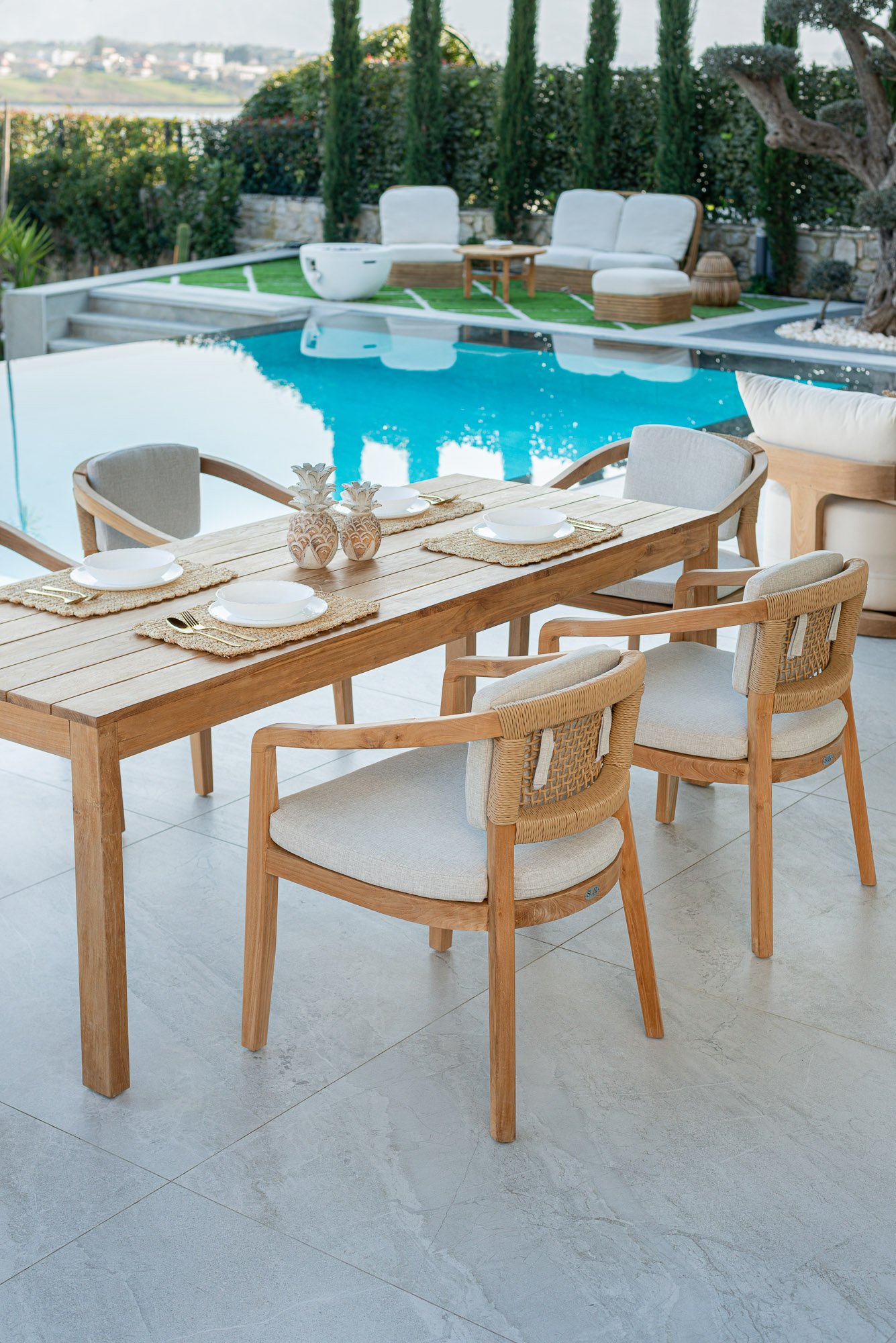 SABATU DINING TABLE & EDVIN ARM CHAIR Thumbnail